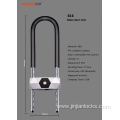 IP67 Aluminum alloy smart U lock with fingerprint